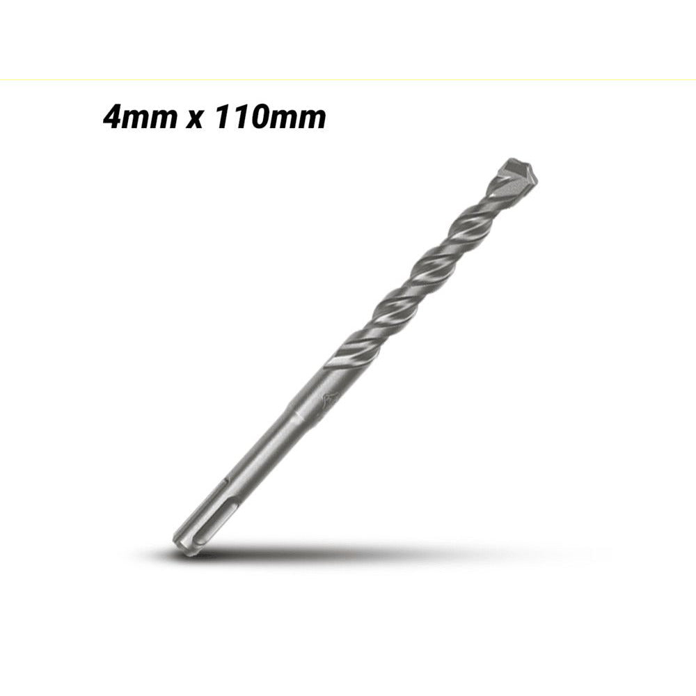 Milwaukee 4932339498 4mm x 110mm SDS Plus M2 2-Cut Drill Bit