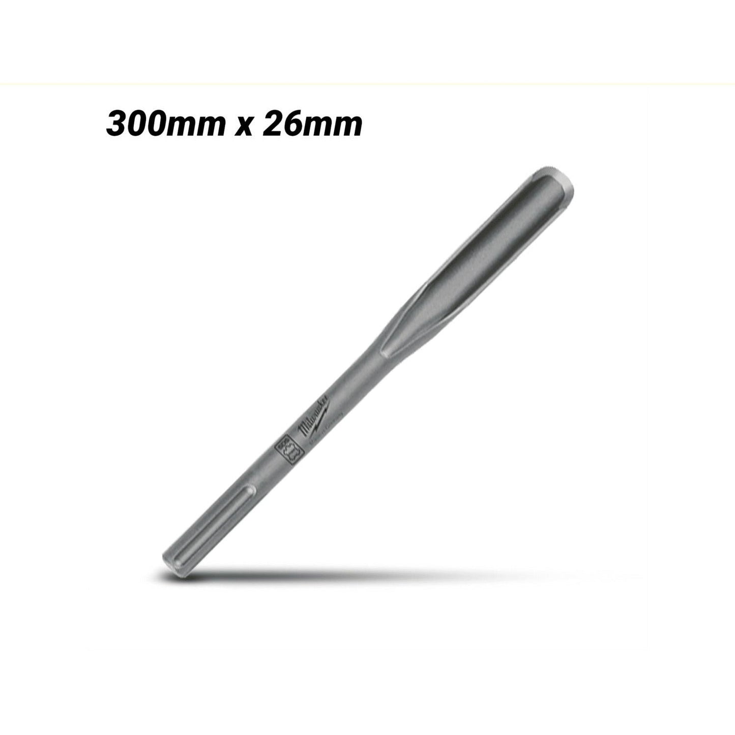 Milwaukee 4932343740 300mm x 26mm SDS Max Hollow Chisel