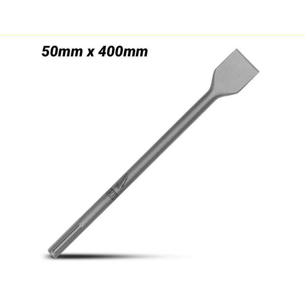 Milwaukee 4932343743 50mm x 400mm SDS-Max Wide Chisel