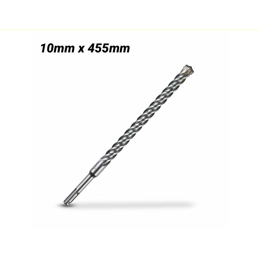 Milwaukee 4932352030 10mm x 455mm SDS Plus MX4 4-Cut Drill Bit