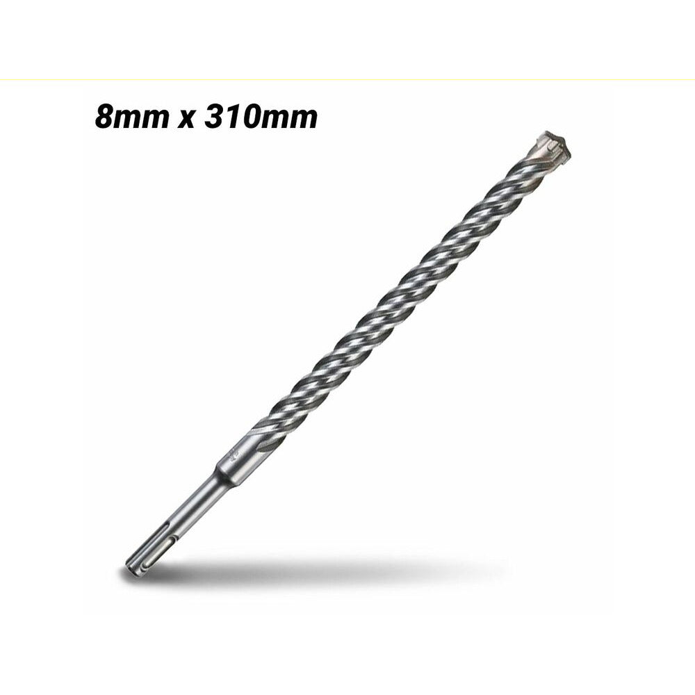 Milwaukee 4932352712 8mm x 310mm SDS Plus MX4 4-Cut Drill Bit