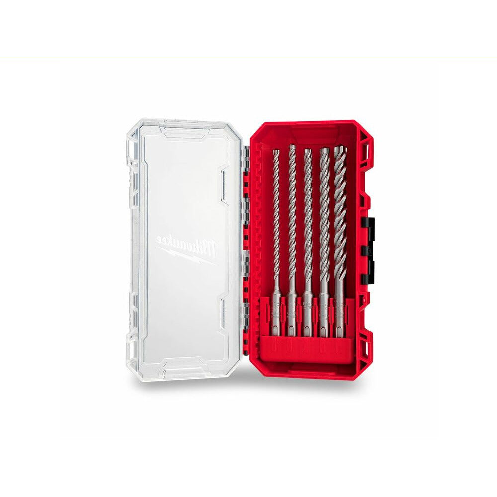 Milwaukee 49323559 5pce SDS Plus MX4 4-Cut Set - MADE IN GERMANY