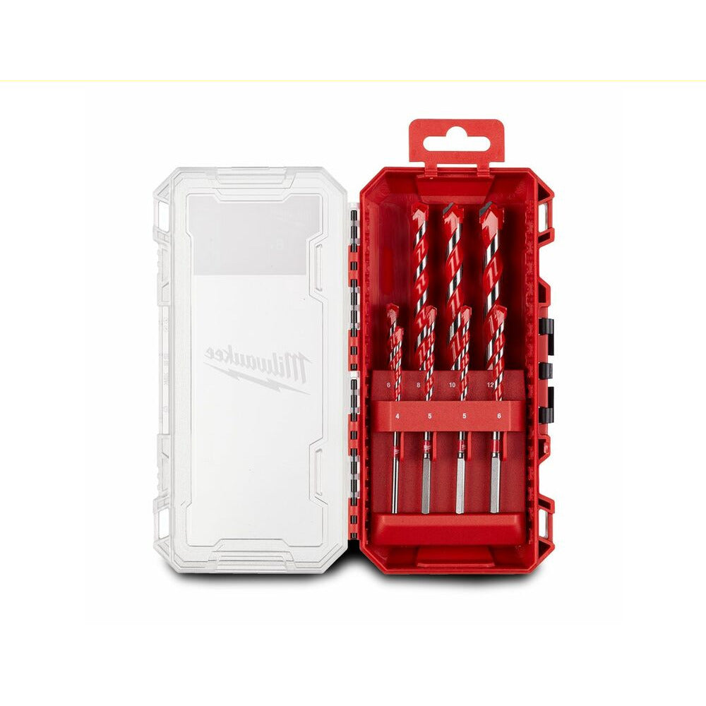 Milwaukee 49323561 8pce Masonry Hammer Drill Bit Set