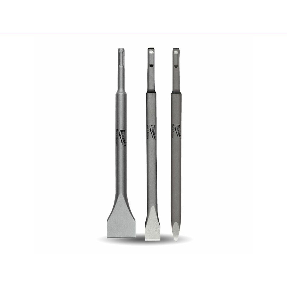Milwaukee 4932430001 3pce SDS Plus Chisel Set