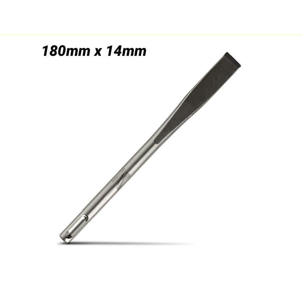 Milwaukee 4932451732 180mm x 14mm SDS Plus Flat Chisel
