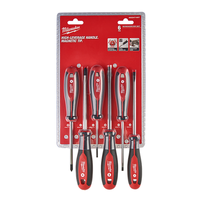 Milwaukee 6 Piece Screwdriver Set 4932471807