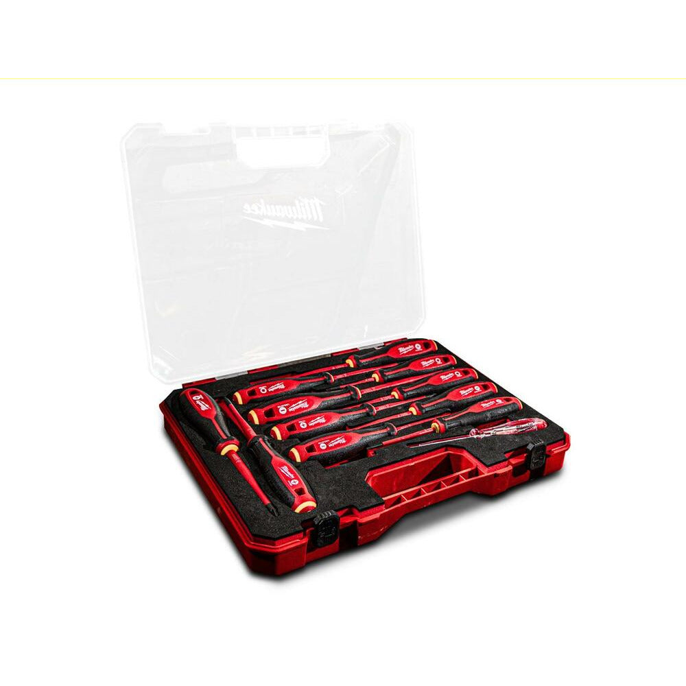 Milwaukee 4932479095 12pce 1000V VDE Screwdriver Set