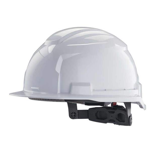 MILWAUKEE BOLT 100 White Unvented Safety Hard Hat 4932479246