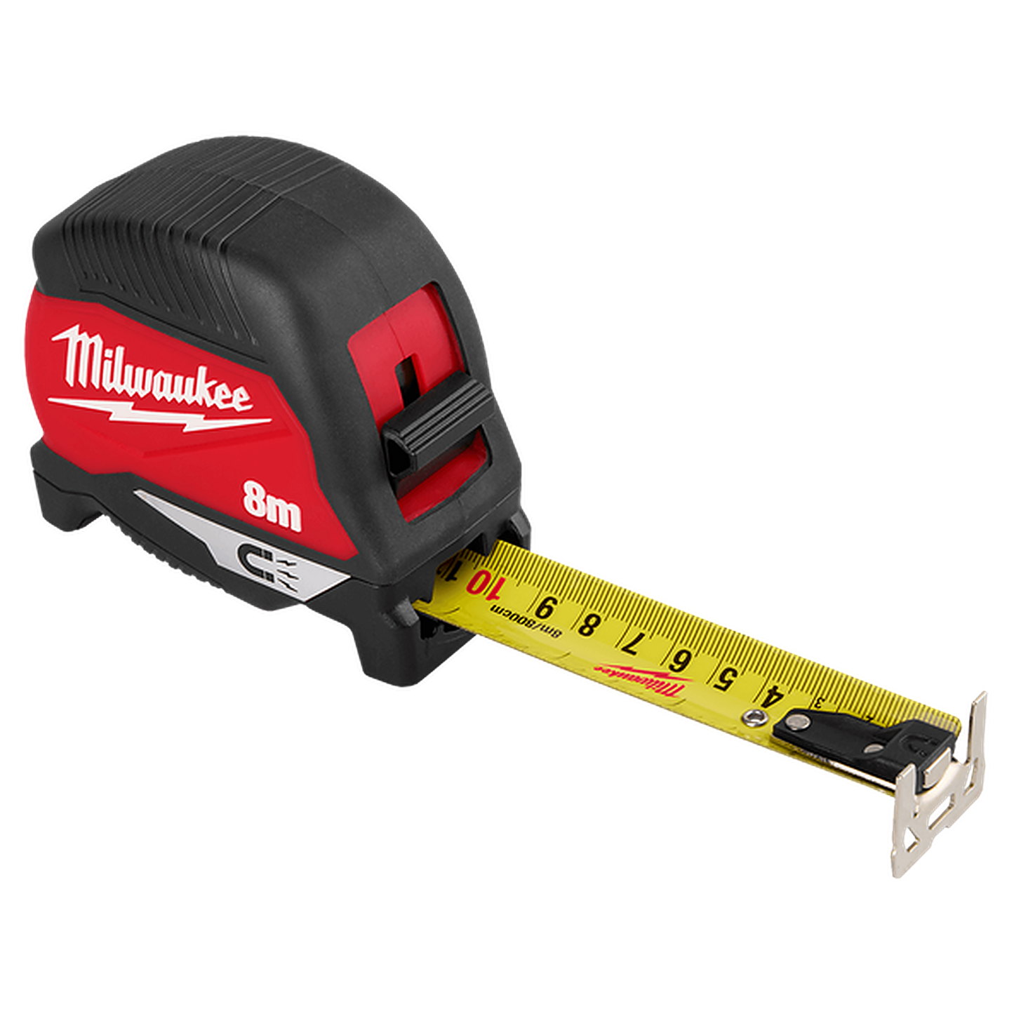 Milwaukee 8M Compact Magnetic Tape Measure