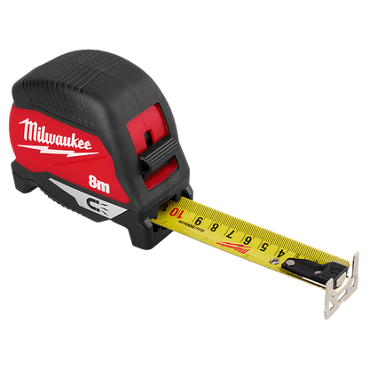 Milwaukee 8M Compact Magnetic Tape Measure