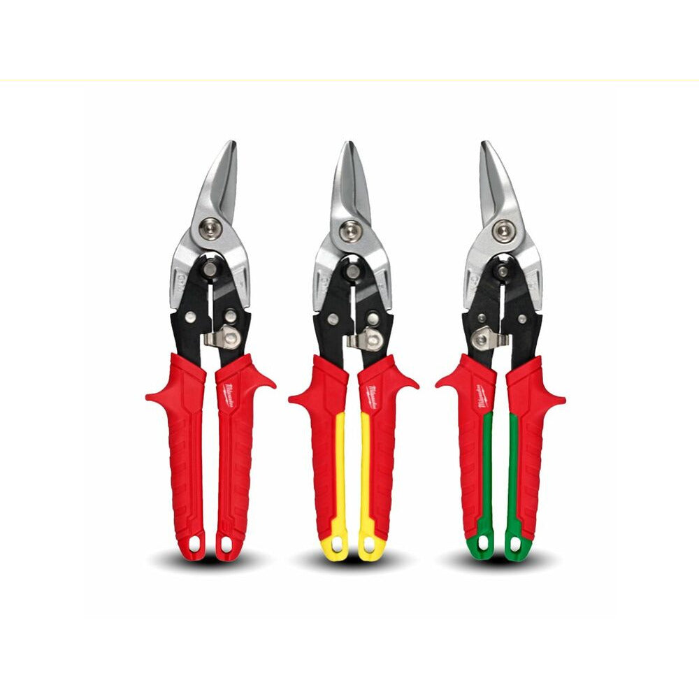 Milwaukee 4932499020 3pce Aviation Snip Set