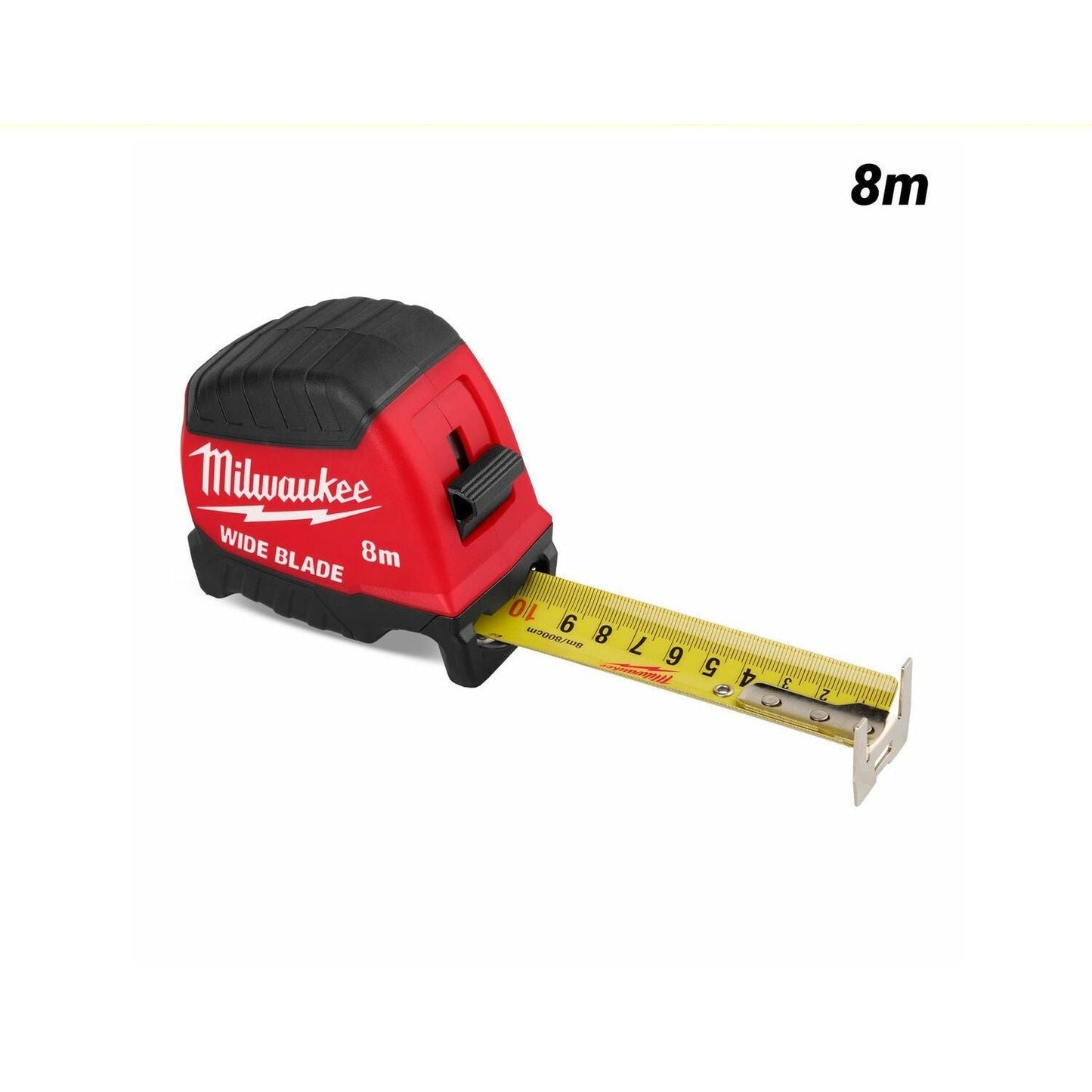 Milwaukee 4932499205HT 8m Wide Blade Tape Measure - Horizontal