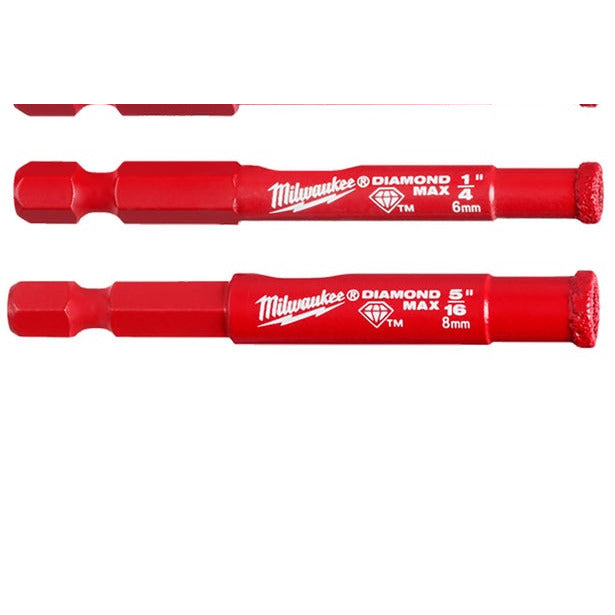 MILWAUKEE 3 Pcs Diamond Max Diamond Grit Hole Saw 49560500