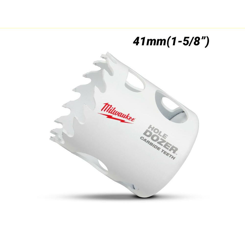 Milwaukee 49560714 41mm (1-5/8") HOLE DOZER Carbide Teeth Hole Saw
