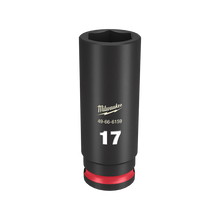 Milwaukee SHOCKWAVE 3/8in Drive 17mm Deep 6 Point Impact Socket 49666159