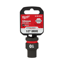 Milwaukee SHOCKWAVE 1/2in Drive 10mm Standard 6 Point Impact Socket 49666242