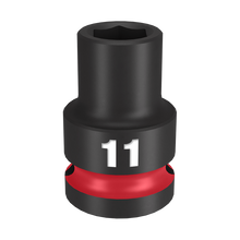 Milwaukee SHOCKWAVE 1/2in Drive 11mm Standard 6 Point Impact Socket 49666243