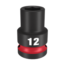 Milwaukee SHOCKWAVE 1/2in Drive 12mm Standard 6 Point Impact Socket 49666244