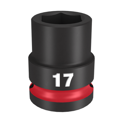 Milwaukee SHOCKWAVE 1/2in Drive 17mm Standard 6 Point Impact Socket 49666249