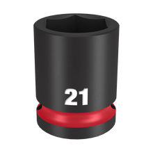 Milwaukee SHOCKWAVE 1/2in Drive 21mm Standard 6 Point Impact Socket 49666253
