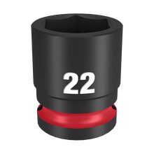 Milwaukee SHOCKWAVE 1/2in Drive 22mm Standard 6 Point Impact Socket 49666254