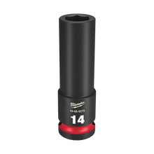 Milwaukee SHOCKWAVE 1/2in Drive 14mm Deep 6 Point Impact Socket 49666275