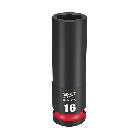 Milwaukee SHOCKWAVE 1/2in Drive 16mm Deep 6 Point Impact Socket 49666277