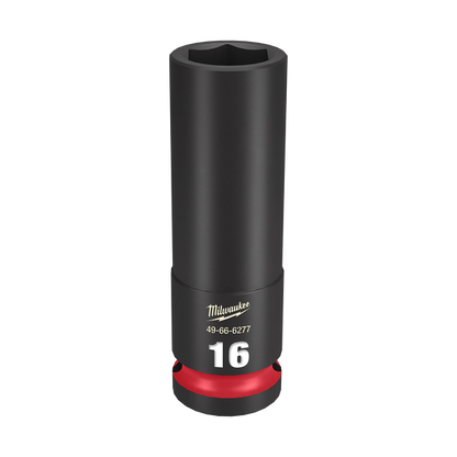 Milwaukee SHOCKWAVE 1/2in Drive 16mm Deep 6 Point Impact Socket 49666277
