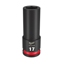 Milwaukee SHOCKWAVE 1/2in Drive 17mm Deep 6 Point Impact Socket 49666278