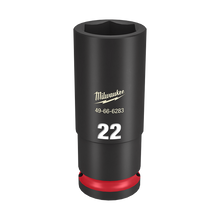 Milwaukee SHOCKWAVE 1/2in Drive 22mm Deep 6 Point Impact Socket 49666283