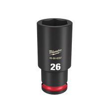 Milwaukee SHOCKWAVE 1/2in Drive 26mm Deep 6 Point Impact Socket 49666287