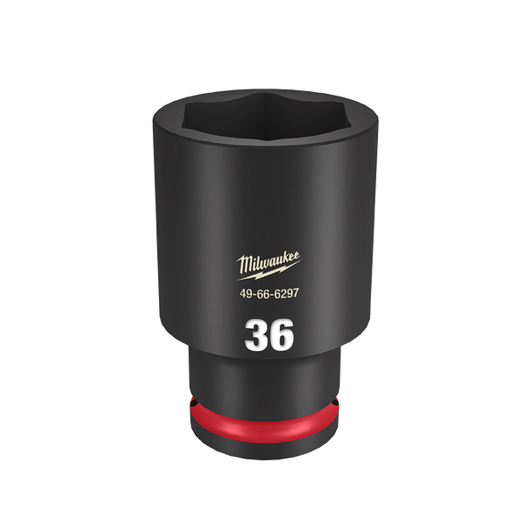 Milwaukee SHOCKWAVE 1/2in Drive 36mm Deep 6 Point Impact Socket 49666297