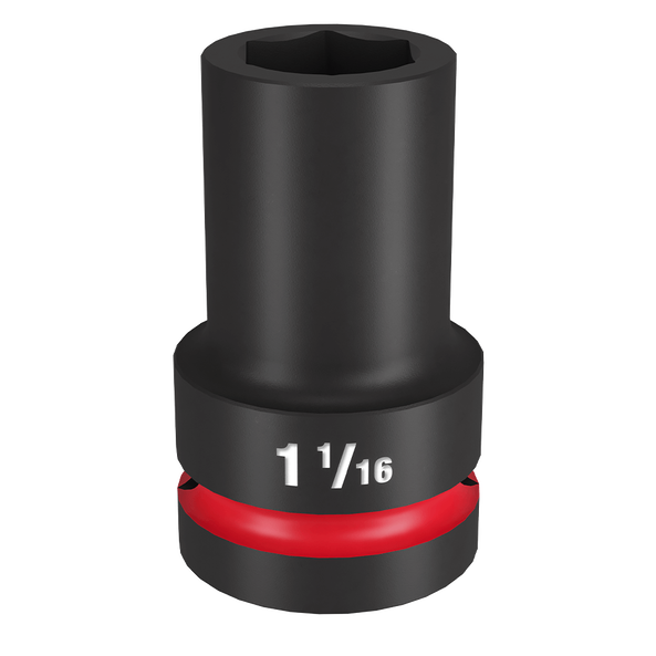 Milwaukee SHOCKWAVE 1in Drive 1-1/16in Deep 6 Point Impact Socket 49666505