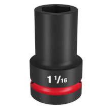 Milwaukee SHOCKWAVE 1in Drive 1-1/16in Deep 6 Point Impact Socket 49666505