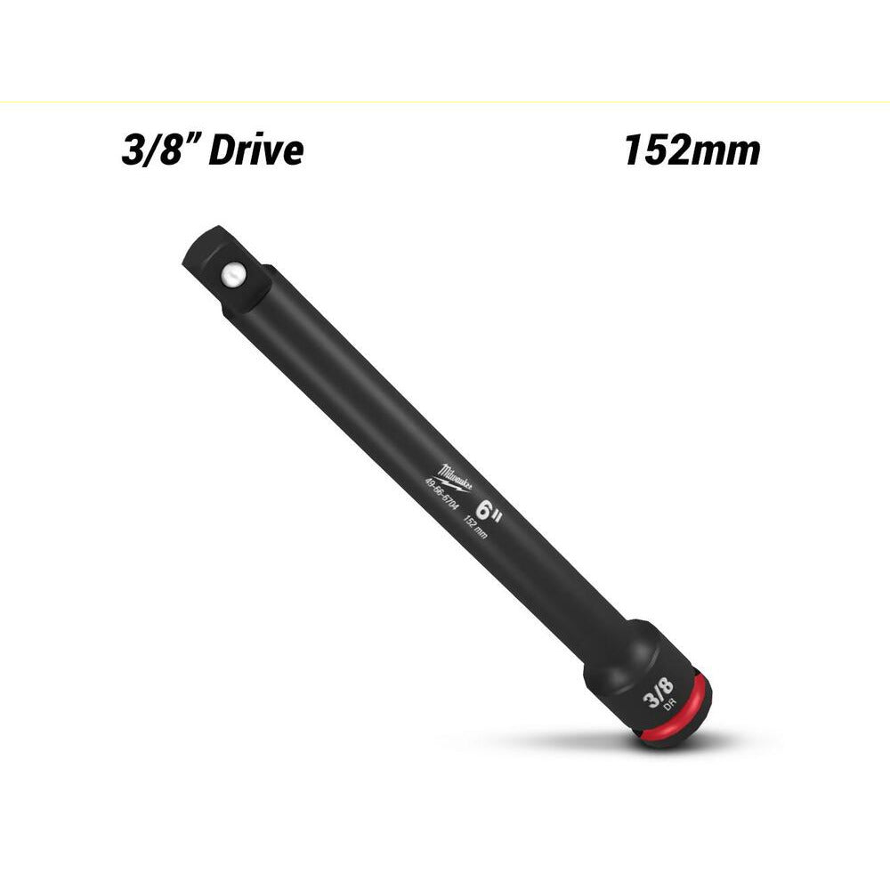 Milwaukee 49666704 3/8" Drive 153mm (6") Shockwave Impact Socket Extension