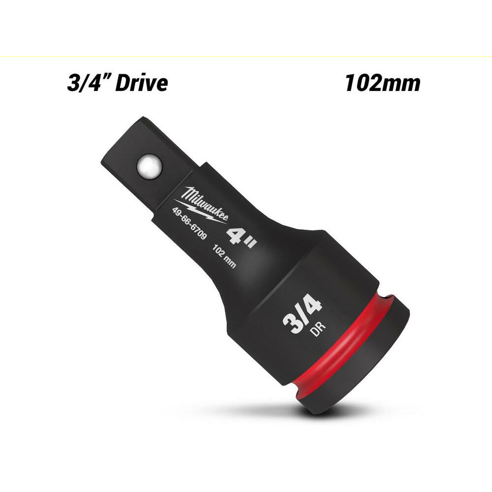 Milwaukee 49666709 3/4" Drive 102mm (4") Shockwave Impact Socket Extension