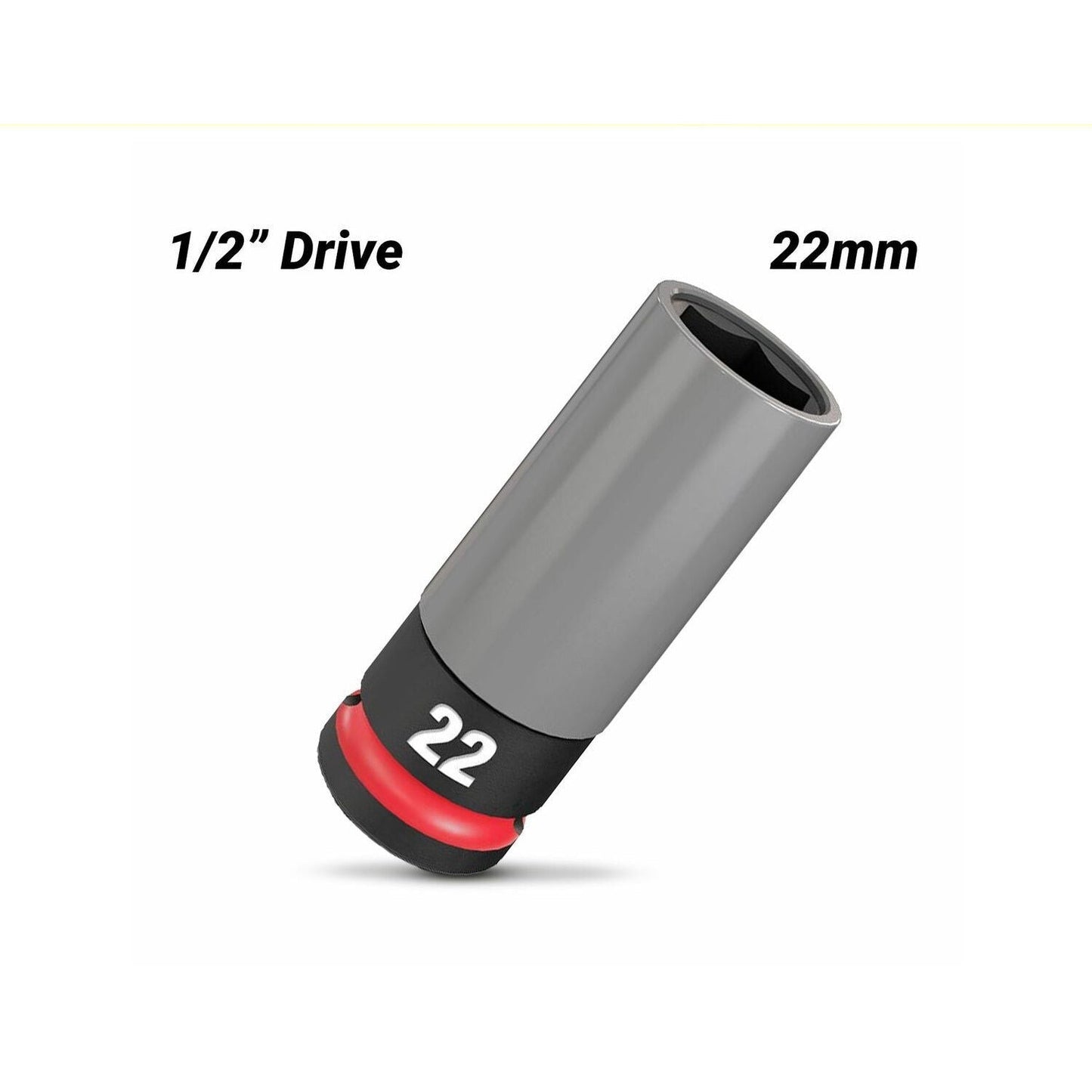 Milwaukee 49667807 1/2" Drive 22mm SHOCKWAVE Impact Duty Lug Nut Wheel Socket