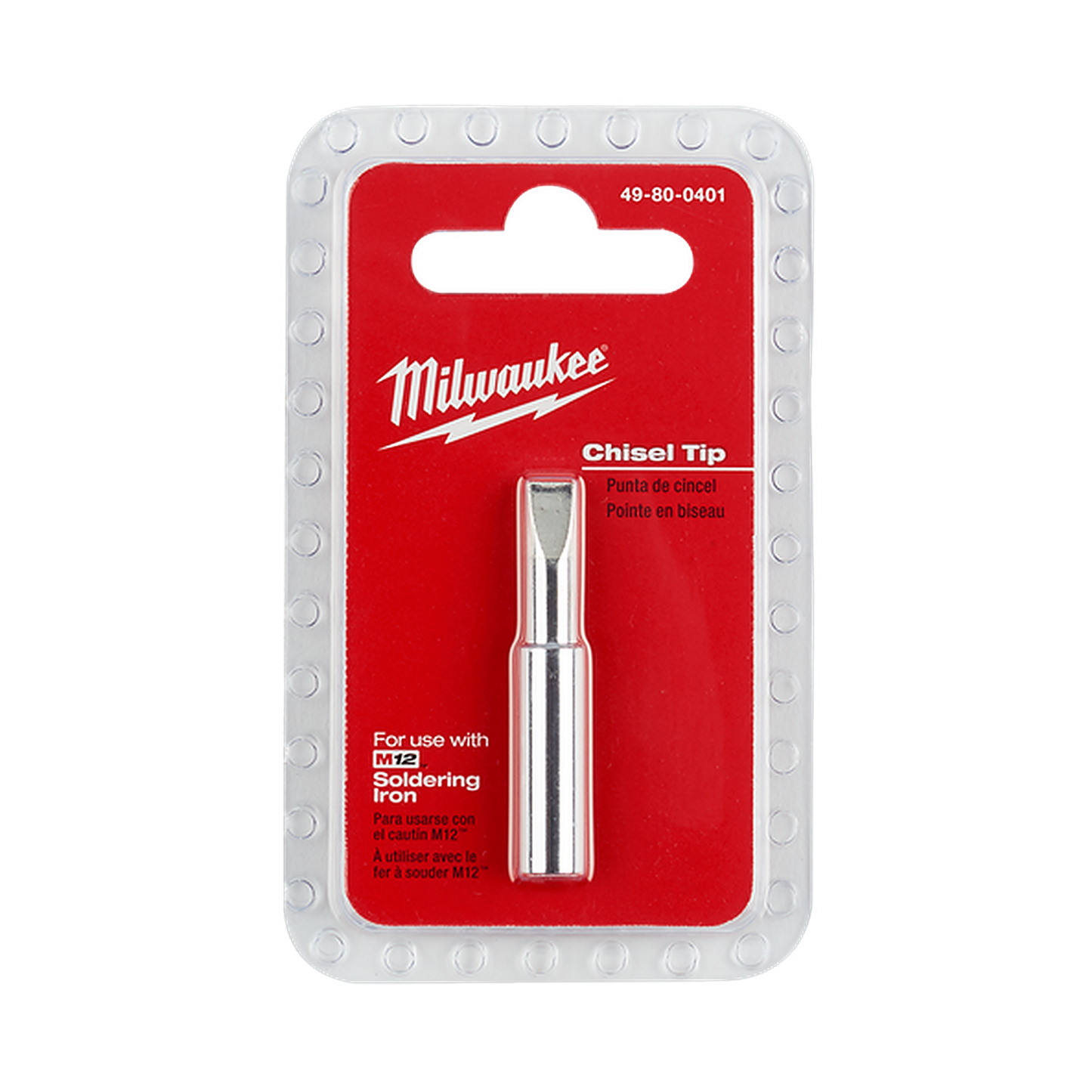 Milwaukee M12 Soldering Iron Chisel Tip