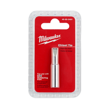 Milwaukee M12 Soldering Iron Chisel Tip