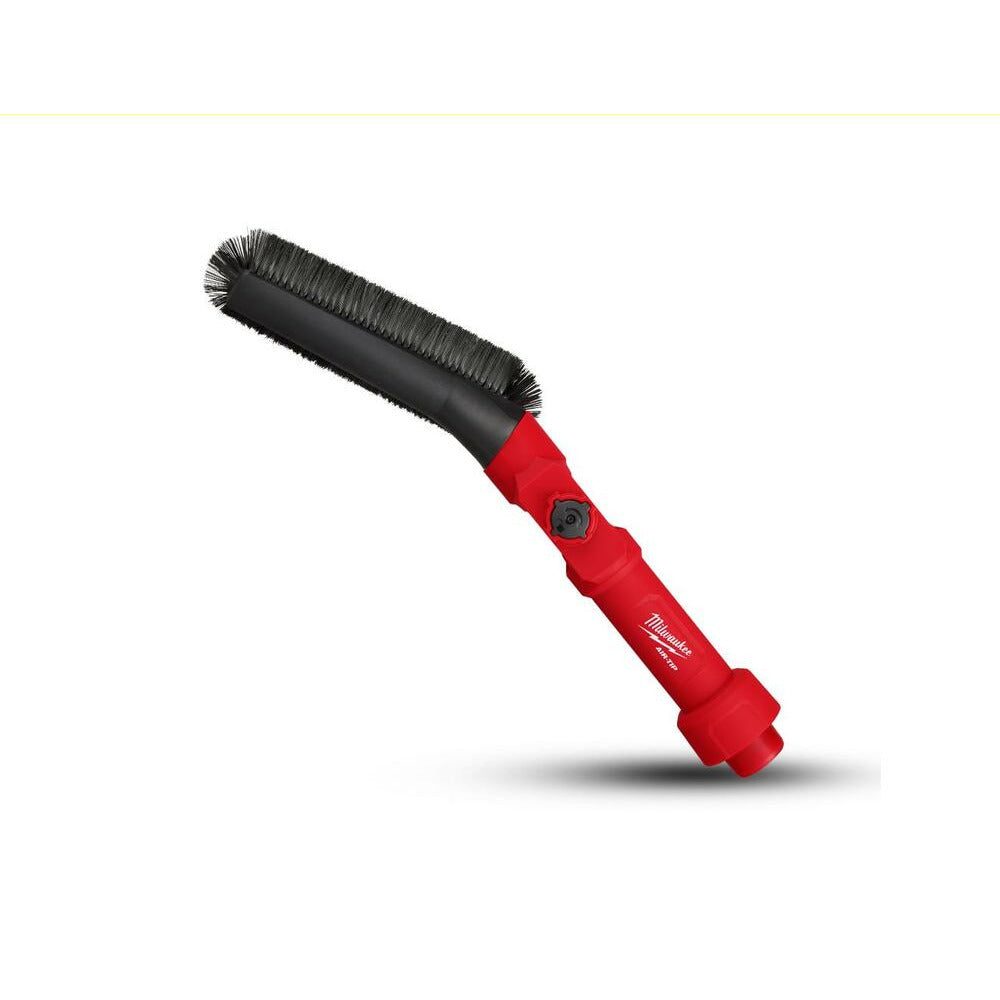 Milwaukee 49902027 AIR-TIP Universal Wet & Dry 3-In-1 Low-Profile Pivoting Brush Vacuum Nozzle