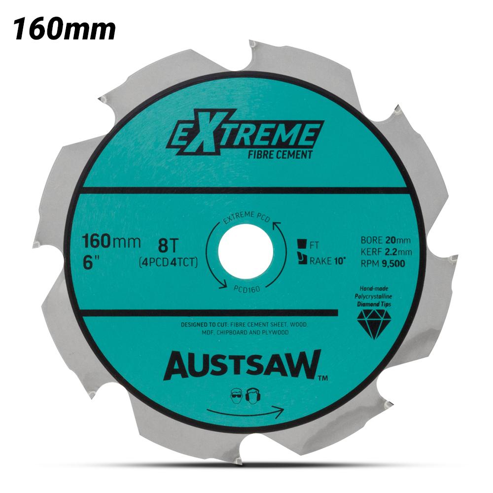 Austsaw PCD160 160mm (6-1/4") 4PCD 4T Polycrystalline Diamond Blade