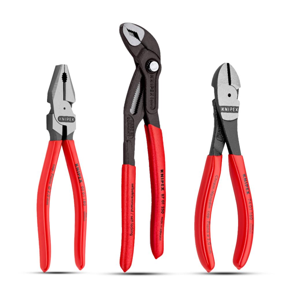 Knipex 002010 3pce Power Pack Pliers Set
