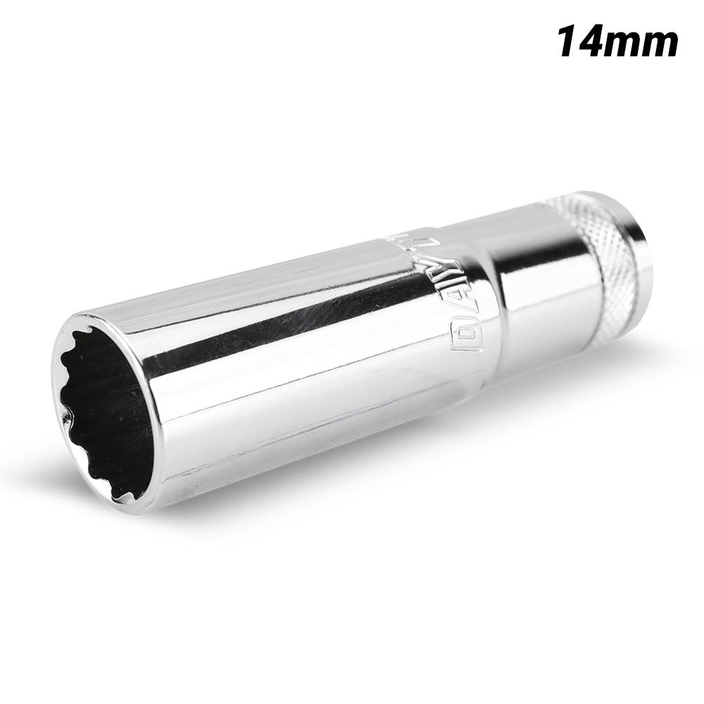 Daytona D1214DS 1/2" Drive 12 Point 14mm Metric Deep Socket
