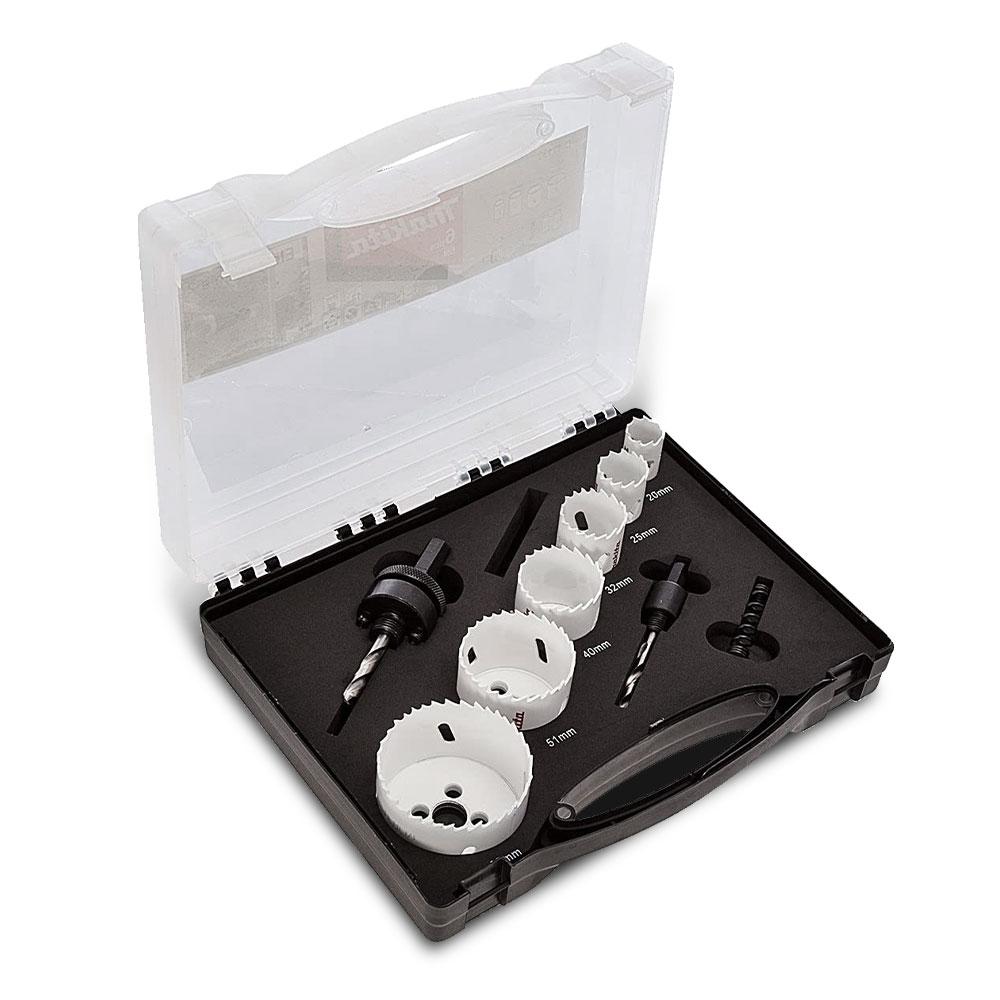 Makita D-47139 9pce Bi-Metal Holesaw Kit