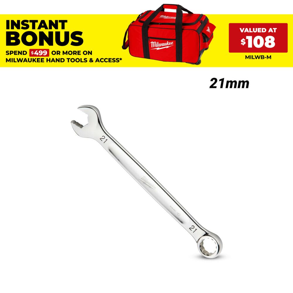 Milwaukee 45969521 21mm Metric Combination Wrench