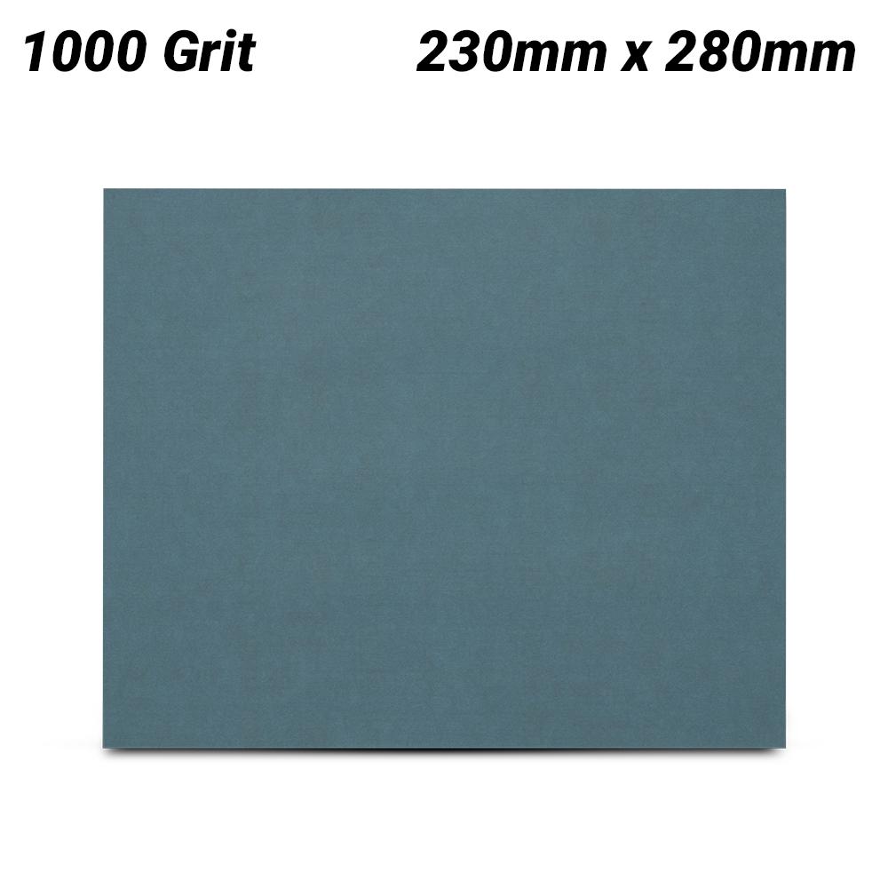Sia Abrasives F03E007A38 230mm x 280mm P1000 Silicon Carbide Wet/Dry Sanding Sheet