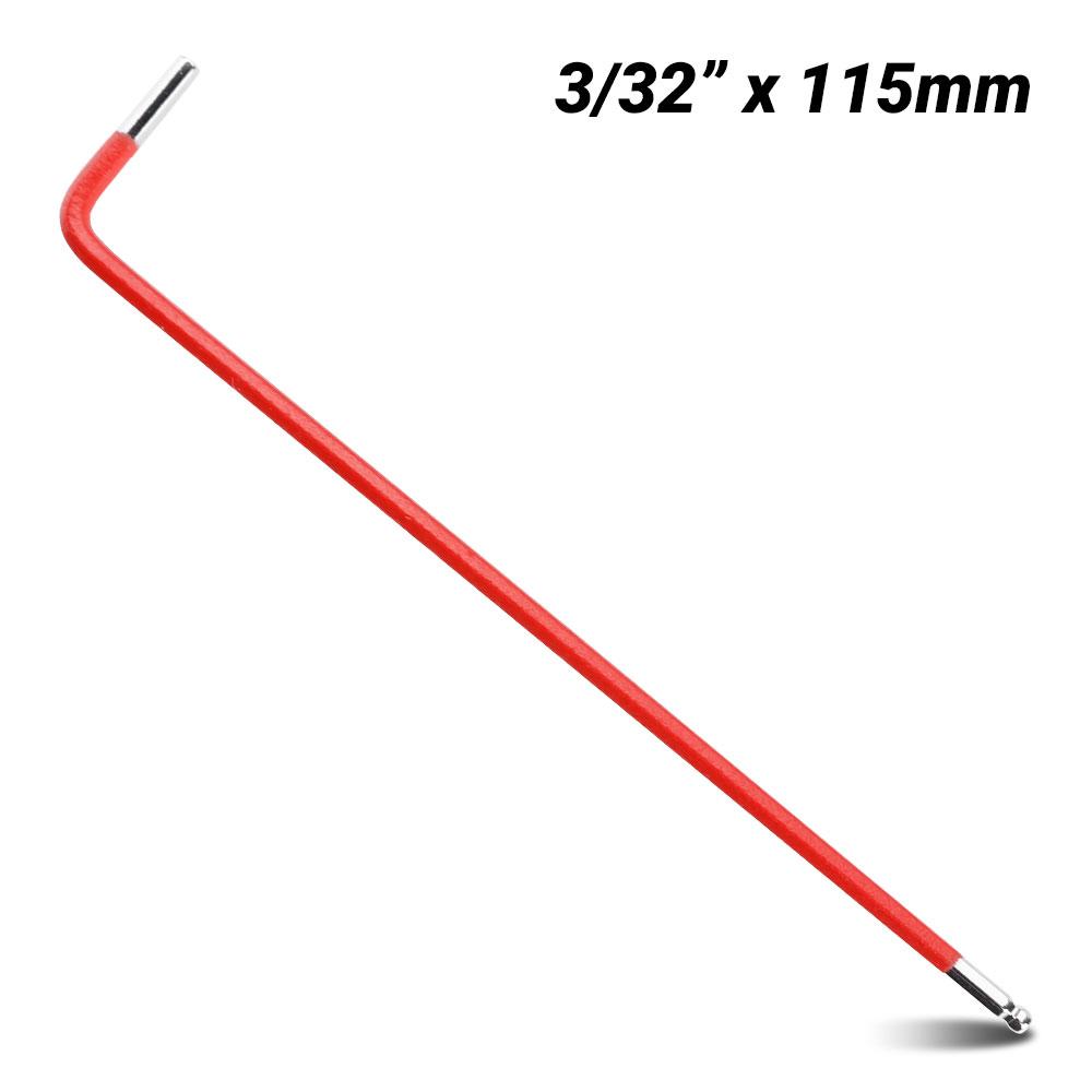 Daytona D332HKI 3/32" Heavy Duty Extra Long Ball Point Imperial Hex Key Wrench