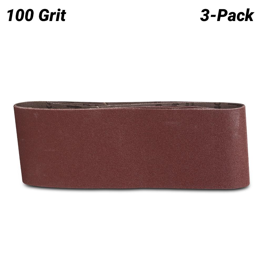 Bosch BFWP,75X457MM,G100 (2.608.606.035) 3-pack 75mm x 457mm 100 Grit X440 Sanding Belt