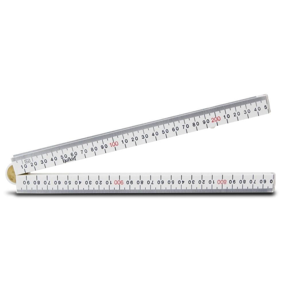 Lufkin LFBSIN 1m Bevelled Edge 4-Fold Rule