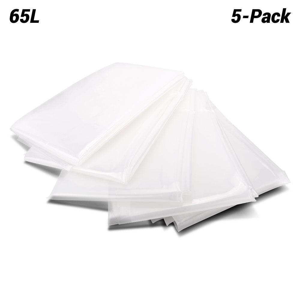 Bayer BEF55BAG 5-Pack 65L Clear Disposable Bags to suit BEF055 Dust Extractor